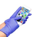 Disposable Nitrile Gloves Manufacturer - ANBOSON Waterproof Oil Resistant Kitchen Purple for Cleaning