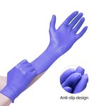 Disposable Nitrile Gloves Manufacturer - 5mil Purple Powder Free Food Safe Waterproof Durable