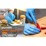 Disposable Nitrile Gloves Manufacturer - Hand Safety Laboratory Food Use Blue 5mil Medical Examination