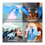 Disposable Nitrile Gloves Manufacturer - Wholesale Manufacturer Medical Cooking Black Blue Touch Screen