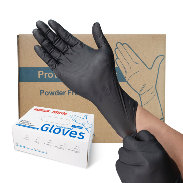 Safety Gloves Manufacturer - Seamless Protective Oil Gas Crinkle Garden Rubber Touch Screen