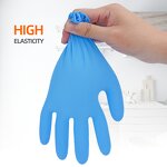 Disposable Nitrile Gloves Manufacturer - Hand Safety Laboratory Food Use Blue 5mil Medical Examination