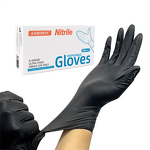 Disposable Nitrile Gloves Manufacturer - ANBOSON Textured Tattoo Blend Food Grade Butadiene Rubber