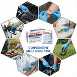 Disposable Nitrile Gloves Manufacturer - ANBOSON Premium Food Grade 5Mil 2-Pack Portable