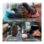 Disposable Nitrile Gloves Manufacturer - ANBOSON Textured Tattoo Blend Food Grade Butadiene Rubber