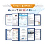 Disposable Nitrile Gloves Manufacturer - ANBOSON Custom 5Mil Blue Black Powder-Free Logo