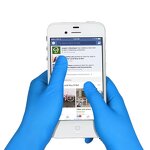 Disposable Nitrile Gloves Manufacturer - ANBOSON Powder Free Nitrile Gloves Box of 100 S M L XL