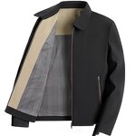 Men's Jacket Manufacturer - Oem Customized Design Middle Aged Men's Business Top
