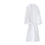 Hotel Bathrobe Factory - Oem Customized Logo Men Women Cotton Towel Material Cut