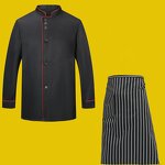 Chef Work Clothes Factory - OEM Custom Logo Embroidery Printed Design Men's Long