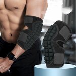 Elbow Pads Manufacturer - Oem Customized Thickened Men Women Honeycomb Goalkeeper