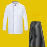 Chef Work Clothes Factory - OEM Custom Logo Embroidery Printed Design Men's Long