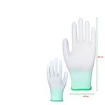 Nylon Gloves Manufacturer - Oem Customized Design Nylon Dust Free Anti Static
