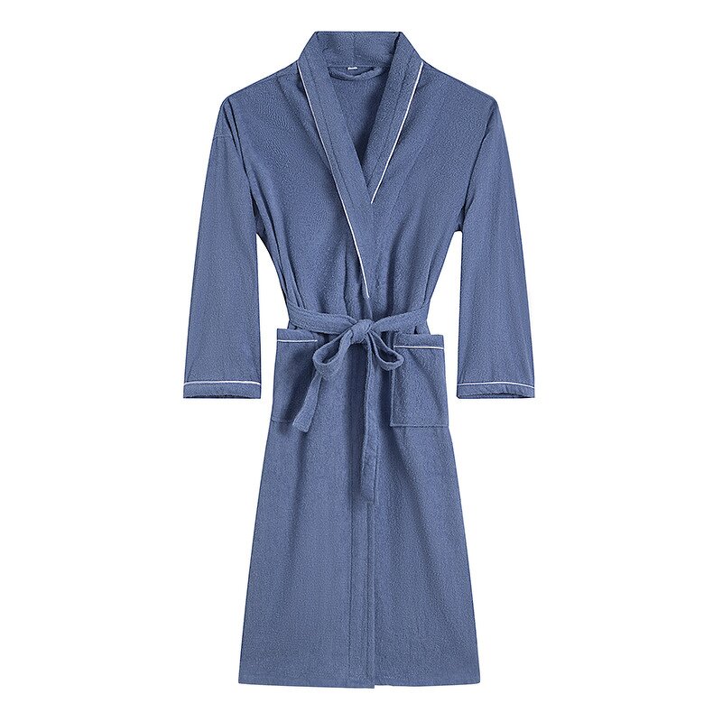 Hotel Bathrobe Manufacturer - Oem Customized Logo Men Women Spring Pure Cotton