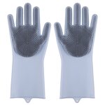 Silicone Gloves Manufacturer - Oem Customized logo Design Dishwashing Cleaning