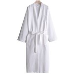 Waffle Bathrobe Manufacturer - Oem Customized Logo Pure Cotton Waffle Hotel Towel