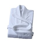 Hotel Bathrobe Factory - Oem Customized Logo Men Women Cotton Towel Material Cut