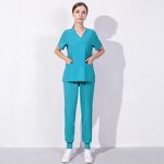 Nurse Uniform Manufacturer - Summer Quick Dry Custom logo Pure Color Doctor