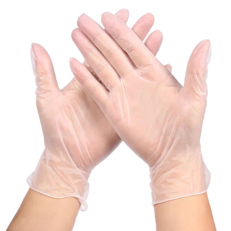 Vinyl Gloves Factory - Disposable Clear Powder Free White PVC Food Service