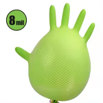 Nitrile Gloves Manufacturer - Automobile Heavy Duty Industrial Green Garage Repair