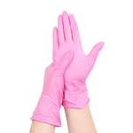 Nitrile Gloves Manufacturer - Examination Powder Free pink Nitrile Gloves Powder
