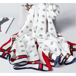 Silk Scarf Factory - New Style 100% Silk Women Long Style Pure Gift Lady