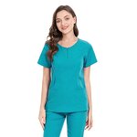 Nurse Uniforms Manufacturer - Oem logo Custom Suits for Women Short Sleeve