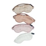 Sleeping Mask Manufacturer - 100% Mulberry Natural Silk 22 Momme Custom Elastic
