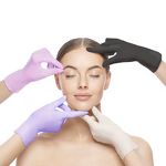 Nitrile Gloves Factory - White Powder-free Beauty Salon Food Grade Disposable
