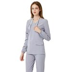 Nurse Uniforms Factory - Elastic Quick Drying Custom logo Long Sleeve Scrubs