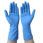 Nitrile Gloves Factory - 12 Inch Pure Powder Free Black Blue Cleaning Hand