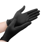 Nitrile Gloves Manufacturer - 9 Inches Black Powder-free Beauty Salon Food Grade