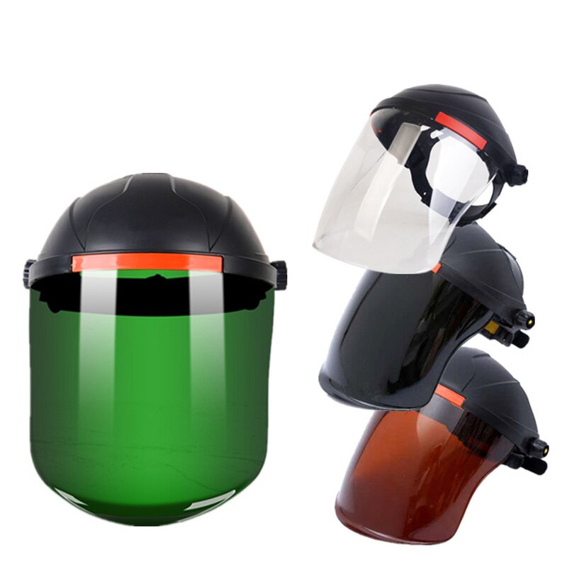 Face Shield Manufacturer - Best Seller 2mm Helmet Headgear Tinted Protective Clear