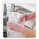 Nitrile Gloves Factory - 3mil pink Tattoo Beauty Salon Manicure Hair Nail Art