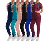 Scrubs Uniforms Manufacturer - Custom Logo Hospital Pharmacy Medical Doctor Nurse