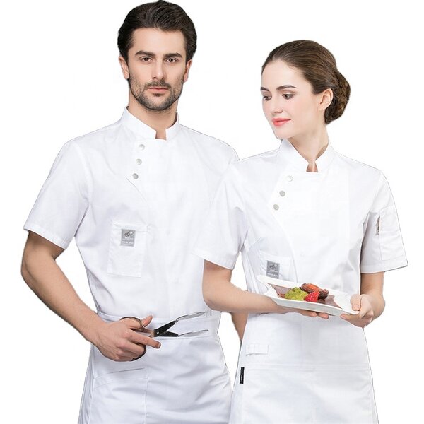 Chef Coat Manufacturer - Oem Logo Custom Men's Women's Unisex Kitchen Catering