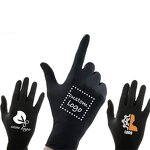 Nitrile Glove Manufacturer - OEM Logo Custom Hair Nail Art Food Service Kitchen