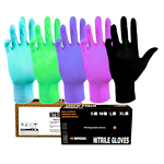 Nitrile Gloves Factory - Beauty Salon Nail Art Clean Food Service Tattoo