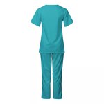 Scrubs Uniforms Factory - Hospital Pharmacy Medical Doctor Nurse V-neck Women