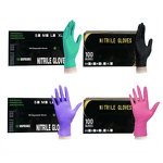 Nitrile Gloves Manufacturer - Green Powder-free Beauty Salon Food Grade