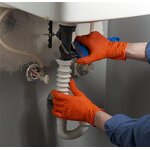 Nitrile Glove Manufacturer - Custom Logo 10-12 Mil Raised Diamond Texture