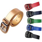 Baseball Belt Manufacturer - Wholesale Logo Custom PU Leather Sports Team Strap