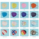 KN95 Mask Factory - Dust Folded Flat Type Prevent Mist Haze FFP2 Disposable