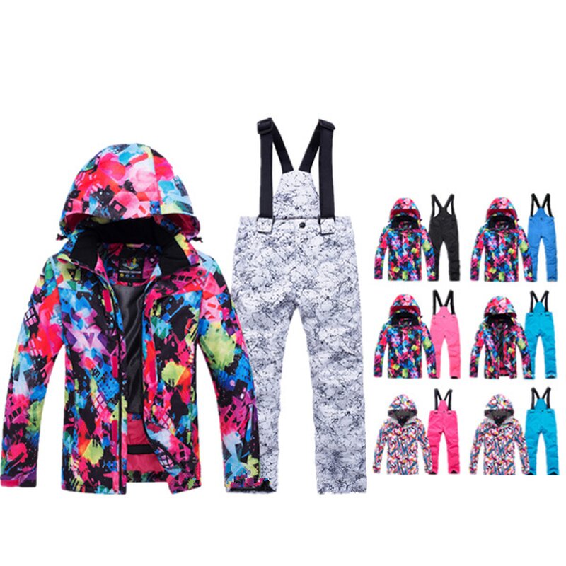 Kids Ski Suits Factory - Outdoor Thick Warm Winter Cold Child Boys Girls Windproof