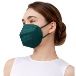 KN95 Mask Factory - Dust Folded Flat Type Prevent Mist Haze FFP2 Disposable