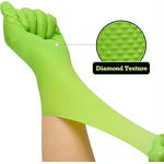 Nitrile Gloves Manufacturer - Automobile Heavy Duty Industrial Green Garage Repair
