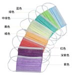Face Mask Factory - Fashion Disposable Non-Woven Fabric Custom Colorful