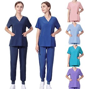 Scrubs Factory - Summer Oem logo Custom Suits for Women Beauty Doctor Dental