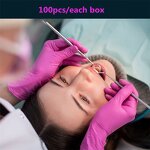 Nitrile Glove Manufacturer - 3mil Hot pink Oem Logo Custom Latex-Free Barber