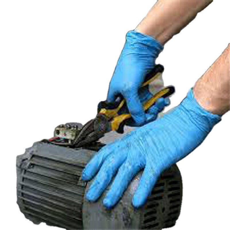 Nitrile Gloves Manufacturer - Car Motorcycle Industrial Automotive Black Heavy